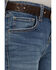 Image #2 - Shyanne Girls' Cimarron Twisted Side Seam Flare Stretch Denim Jeans, Medium Wash, hi-res