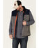 Hawx Men's Gray Colorblock Whistler Insulated Work Vest , Grey, hi-res