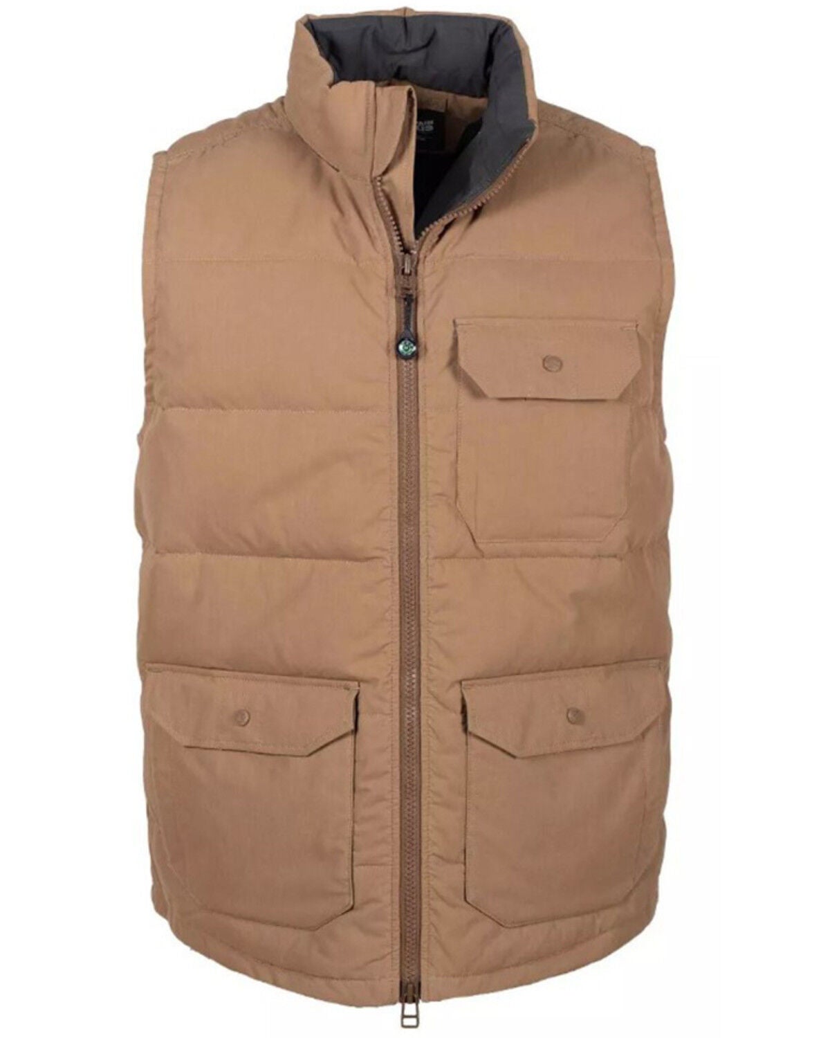 Image #1 - Mountain Khakis Men's Pine Peak Down Vest, Grey, hi-res