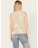 By Together Women's Floral Crochet Sleeveless Top, Natural, hi-res