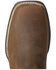 Ariat Women's Anthem Waterproof Western Work Boots - Soft Toe, Brown, hi-res