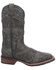 Image #2 - Laredo Men's 11" Kade Western Boots - Broad Square Toe, Charcoal, hi-res