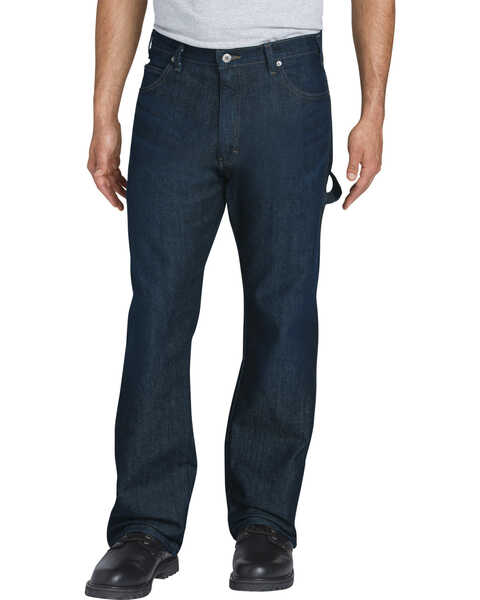 Image #2 - Dickies Men's Tough Max Relaxed Fit Carpenter Work Jeans, Beige/khaki, hi-res
