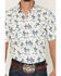 Image #3 - Cody James Men's Amos BBQ Western Print Short Sleeve Snap Western Shirt, Blue, hi-res