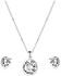 Image #2 - Montana Silversmiths Women's Mountain Rain Jewelry Set - 3 Piece, Silver, hi-res