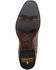 Image #7 - Dan Post Men's Exotic Python Western Boots - Square Toe, Chocolate, hi-res