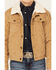 Image #3 - Wrangler Boys' Sherpa Lined Corduroy Jacket, Tan, hi-res