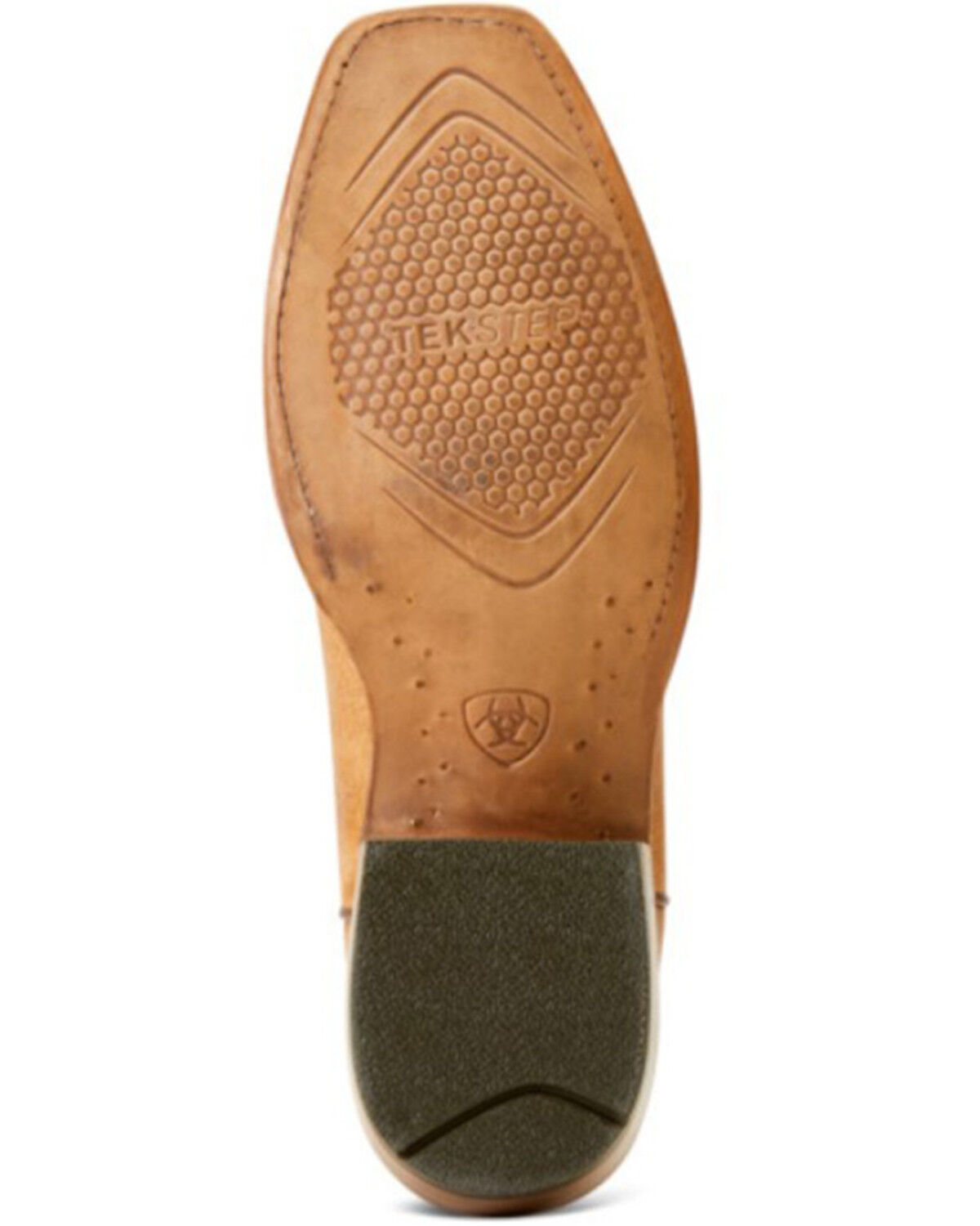 Image #5 - Ariat Men's Futurity Slider Exotic Ostrich Western Boots - Square Toe, Brown, hi-res