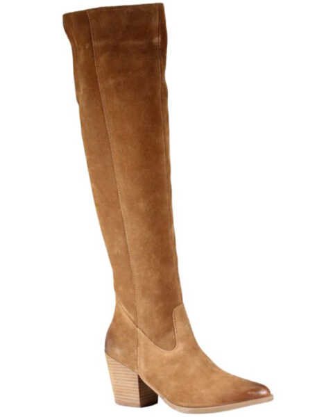 Image #1 - Diba True Women's Cinna Knee High Boots - Pointed Toe , Tan, hi-res