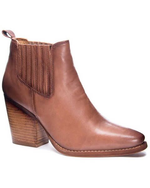 Chinese Laundry Women's Bloomington Fashion Booties - Round Toe, Tan, hi-res