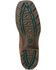 Image #5 - Ariat Men's Hybrid Rancher Waterproof Western Performance Boots - Broad Square Toe, Brown, hi-res