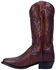 Image #3 - Dan Post Men's Winston Lizard Western Boots - Medium Toe, Brown, hi-res