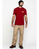 Image #6 - Ariat Men's Rebar Cotton Strong Roughneck Graphic Work T-Shirt, Red, hi-res