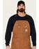 Image #2 - Carhartt Zip-to-Thigh Work Overalls, Carhartt Brown, hi-res