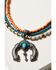 Image #2 - Shyanne Women's Wildflower Bloom Squash Blossom Arrow Necklace, Silver, hi-res