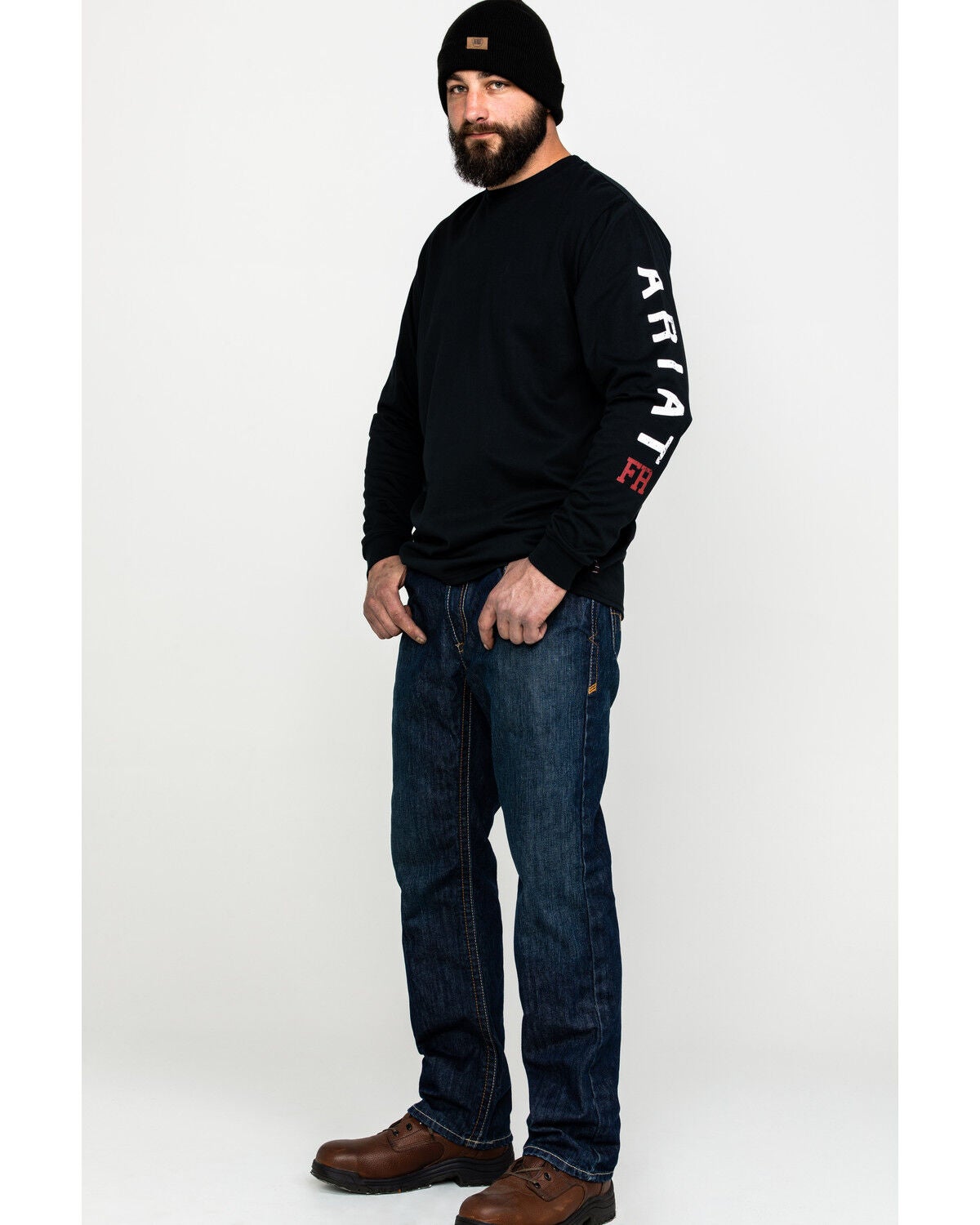 FR Roughneck Skull Logo Crew 