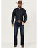 Image #1 - Ariat Men's M7 Gleeson Dark Wash Slim Straight Stretch Denim Jeans, Dark Wash, hi-res