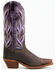 Image #2 - Laredo Women's Larissa Performance Western Boots - Snip Toe , Purple, hi-res