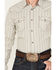 Image #3 - Cody James Men's Straight Lines Striped Long Sleeve Snap Western Shirt , Cream, hi-res