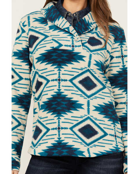Image #3 - Outback Trading Co Women's Janet Pullover , Blue, hi-res