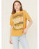 Image #1 - Idyllwind Women's I Asked For Tequila Short Sleeve Graphic Tee, Dark Yellow, hi-res