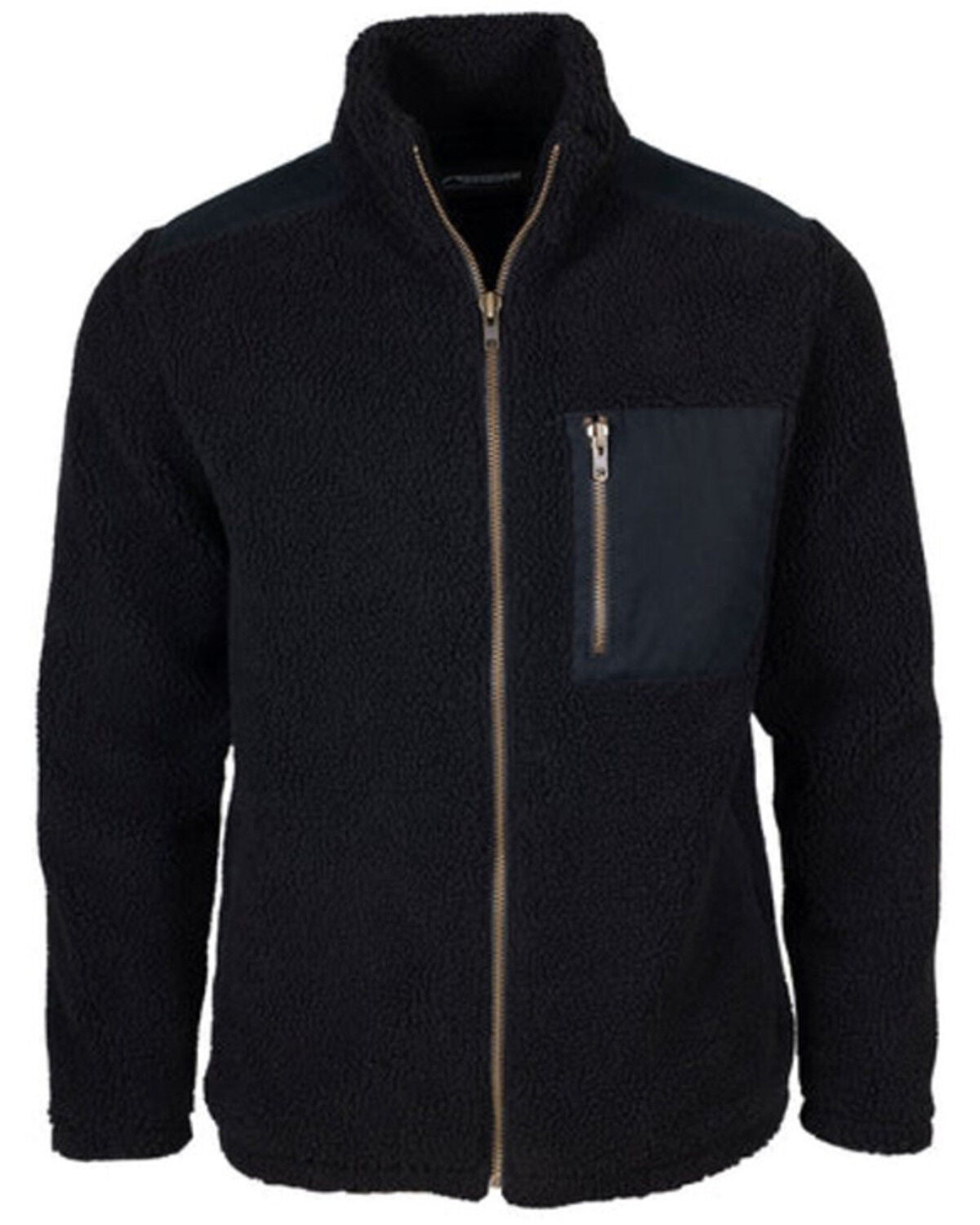 Image #1 - Mountain Khakis Men's Forge Zip-Up Jacket, Black, hi-res