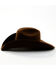 Image #3 - Serratelli 4X Felt Cowboy Hat, Chocolate, hi-res