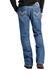 Rock & Roll Denim Men's FR Medium Wash Double Barrel Relaxed Fit Bootcut Jeans, Indigo, hi-res