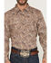 Image #3 - Cody James Men's Jensen Paisley Print Long Sleeve Snap Western Shirt, Brown, hi-res