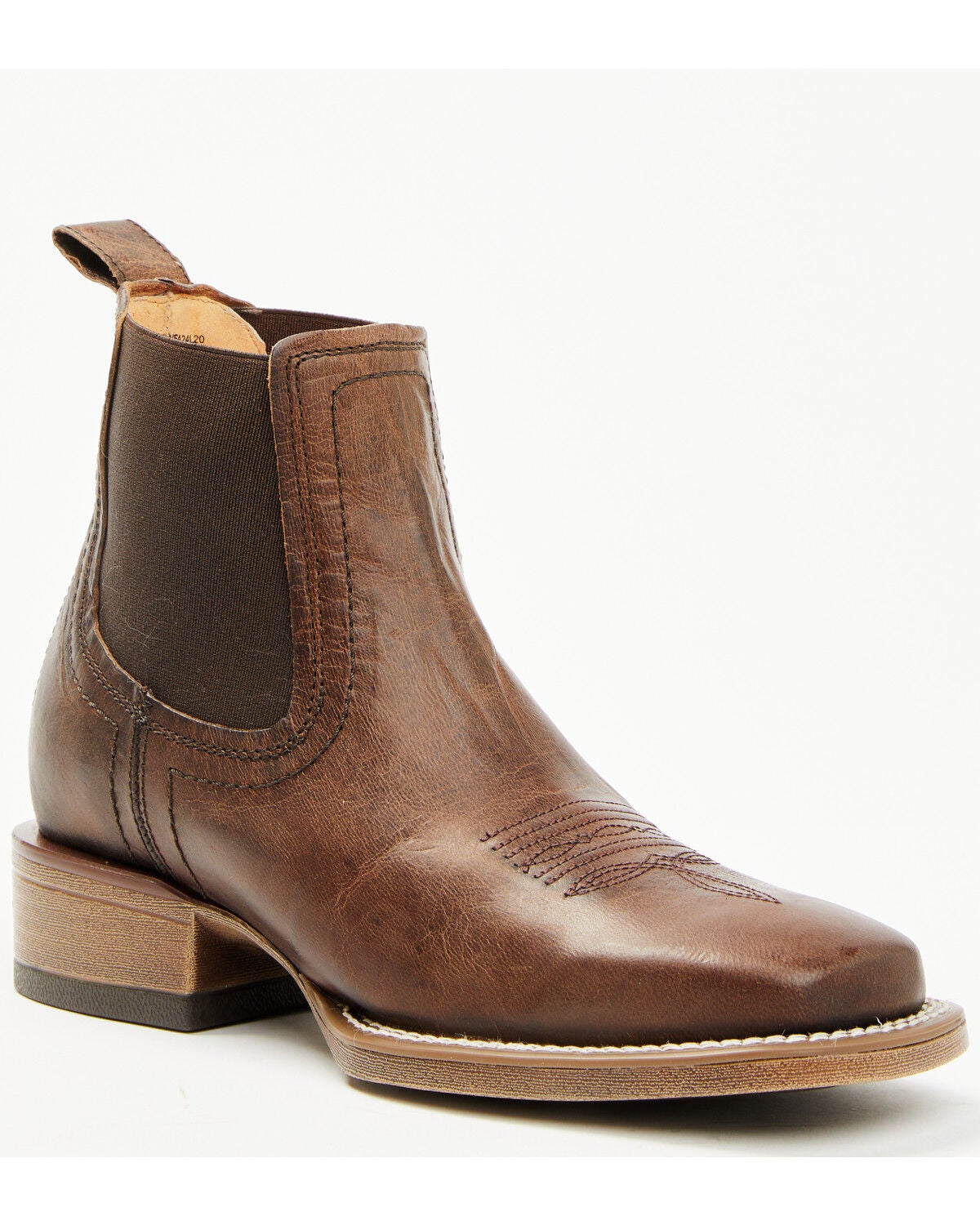 Shyanne Stryde&reg; Women's Chelsea Boots - Square Toe, Brown, hi-res