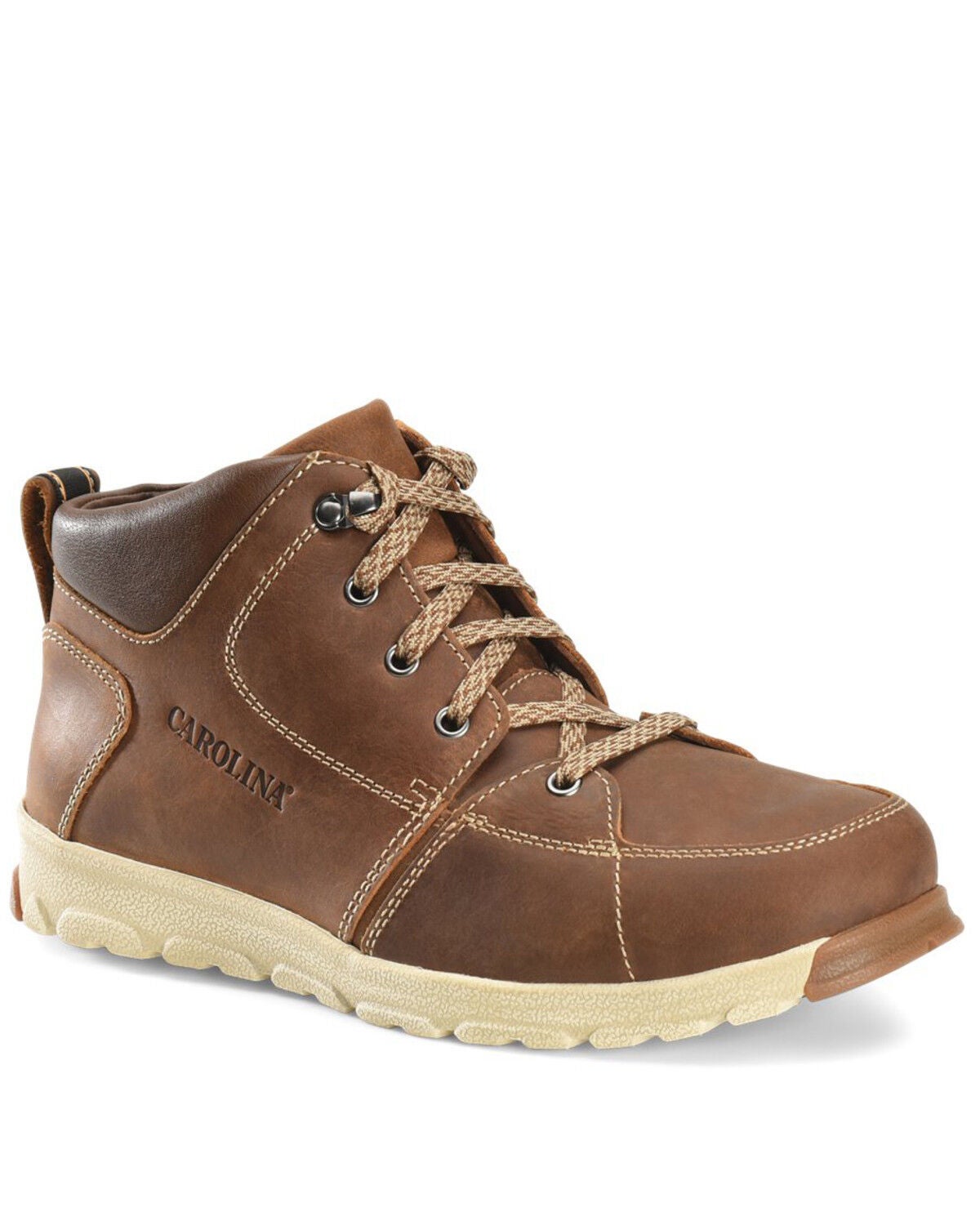 Carolina Men's S-117 ESD Work Shoes - Aluminum Toe, Dark Brown, hi-res