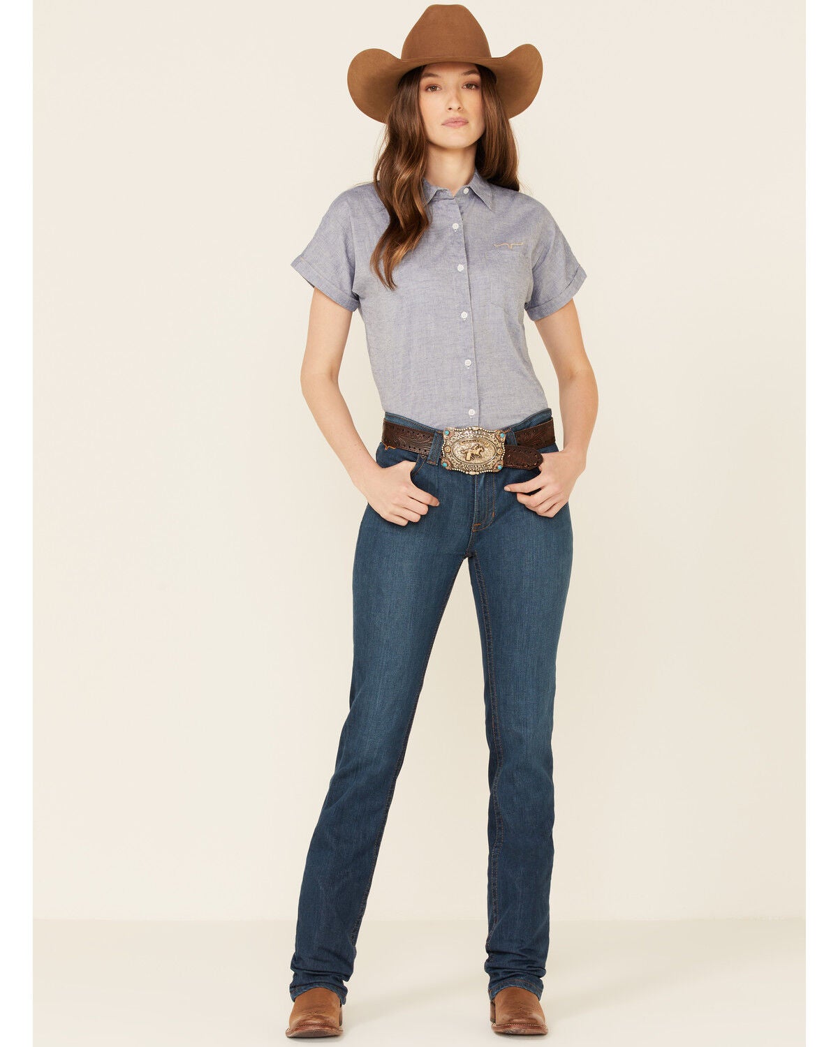 Kimes Ranch Women's Betty 17 Modest Bootcut Jeans, Indigo, hi-res