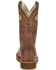 Double H Men's Ice Roper Western Work Boots - Composite Toe, Brown, hi-res