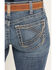 Image #4 - Ariat Women's Estelle Medium Wash Mid Rise Straight Stretch Denim Jeans, Medium Wash, hi-res