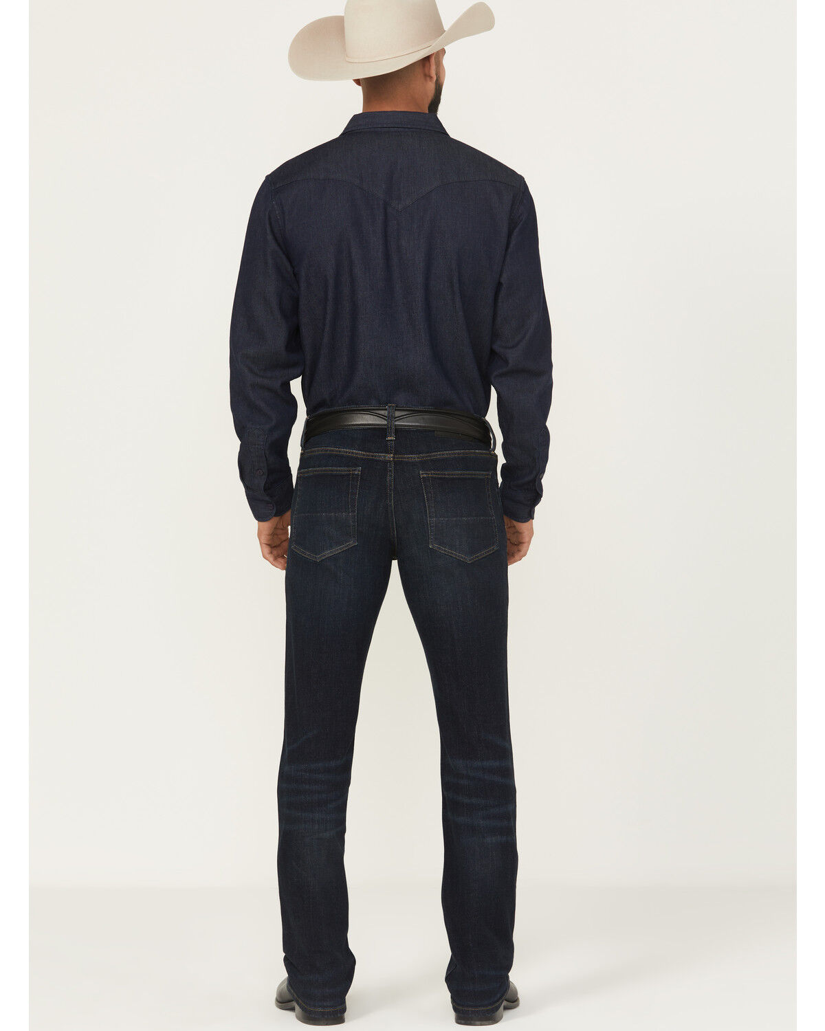 Image #3 - Cody James Black 1978® Men's Tyler Slim Straight Stretch Denim Jeans, Dark Wash, hi-res