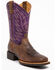 Shyanne Women's Purple Burnish Western Boots - Square Toe, , hi-res