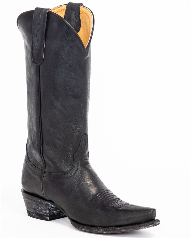 Idyllwind Women's Wildwest Black Western Boots - Snip Toe, Black, hi-res