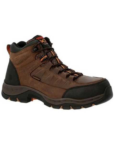 Durango Men's Renegade XP Waterproof Hiking Boots - Alloy Toe, Brown, hi-res
