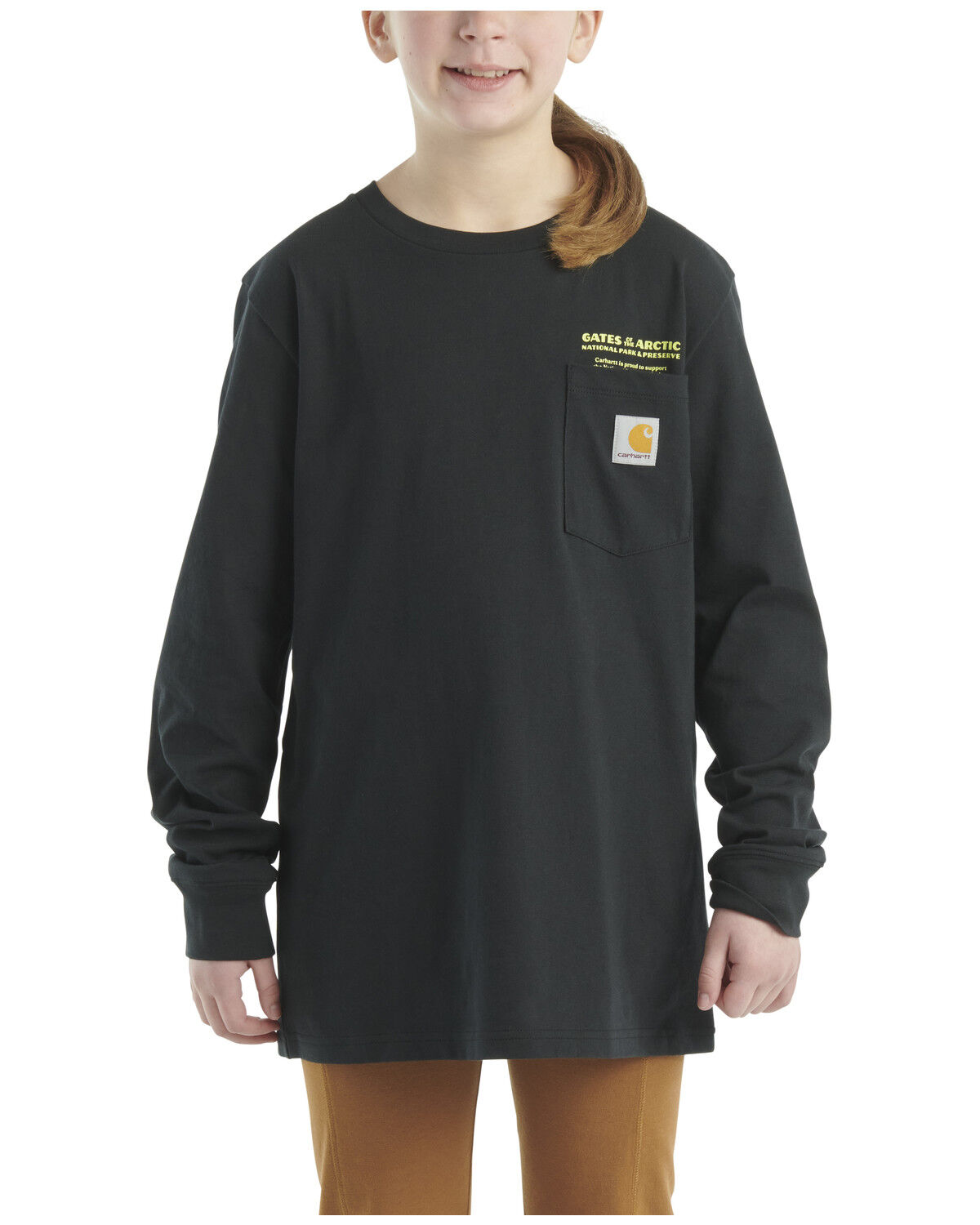Image #2 - Carhartt Boys' Artic Long Sleeve Graphic Shirt, Blue, hi-res