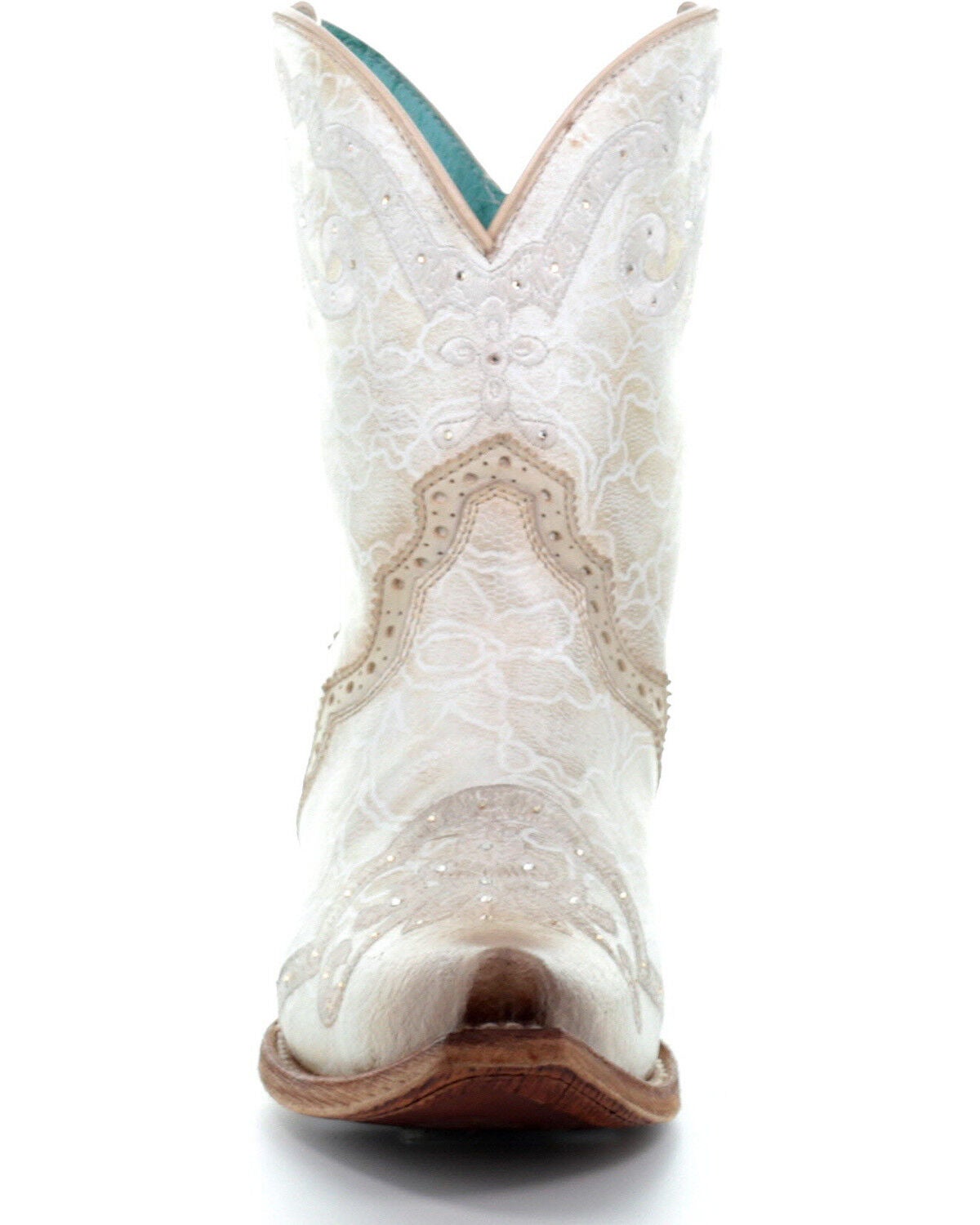 corral women's bone embroidery western boots