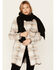 Image #1 - Free People Women's Ripple Recycled Blend Scarf, Black, hi-res