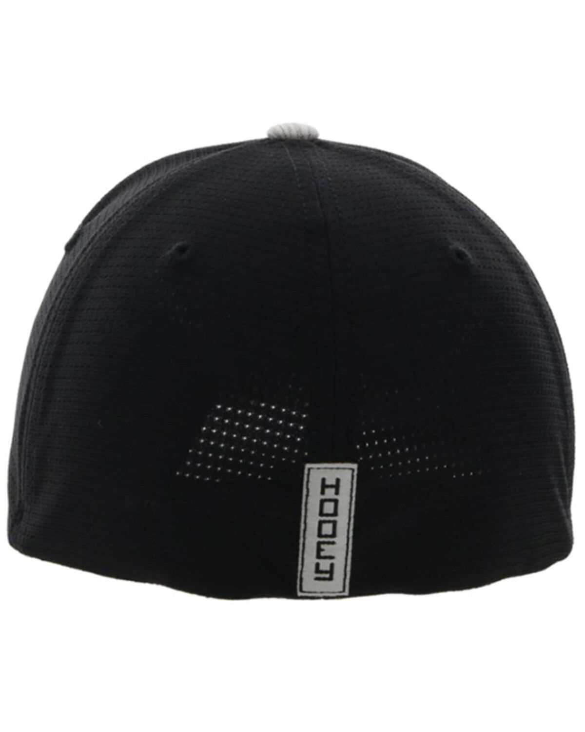 Image #2 - Hooey Men's Logo Embroidered Trucker Cap, Grey, hi-res
