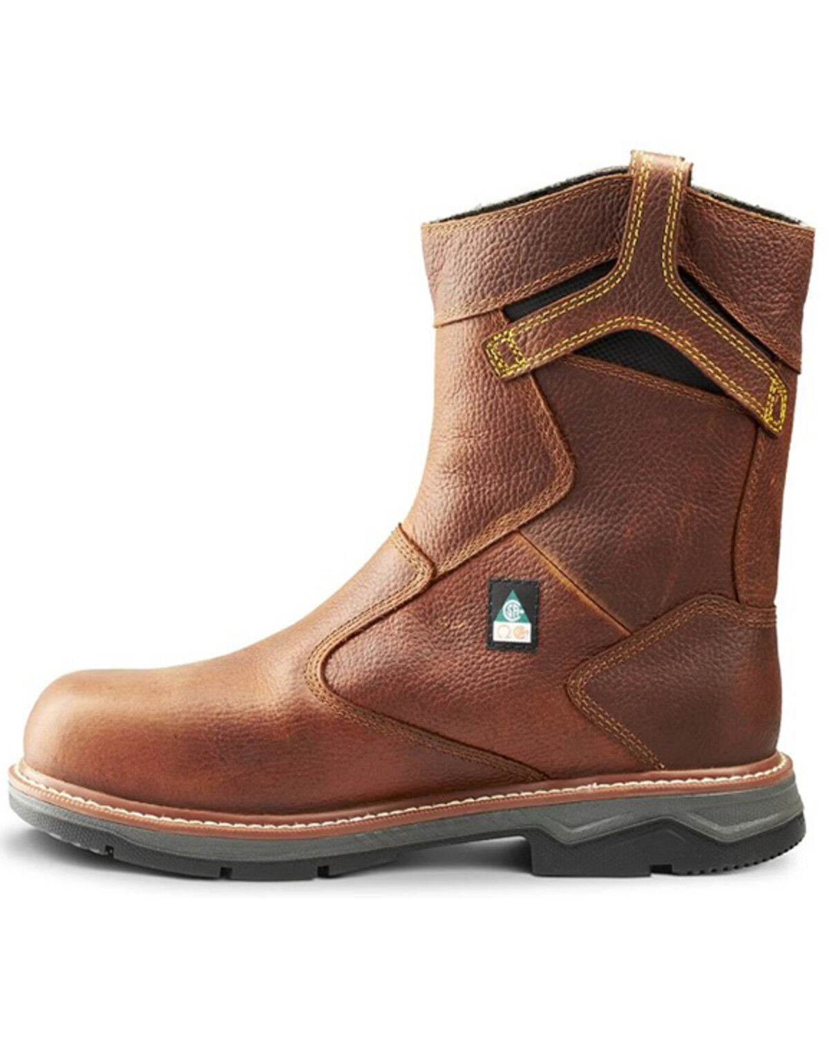 Image #3 - Kodiak Men's 8" Patton Waterproof Wellington Work Boots - Aluminum Toe, Brown, hi-res