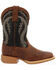 Image #2 - Durango Boys' Lil Rebel Pro Western Boots - Broad Square Toe , Brown, hi-res