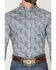 Image #3 - Cody James Men's Zeke Paisley Print Long Sleeve Button-Down Stretch Western Shirt, Blue, hi-res