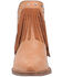 Image #4 - Dingo Women's Fine N' Dandy Leather Booties - Snip Toe, Caramel, hi-res