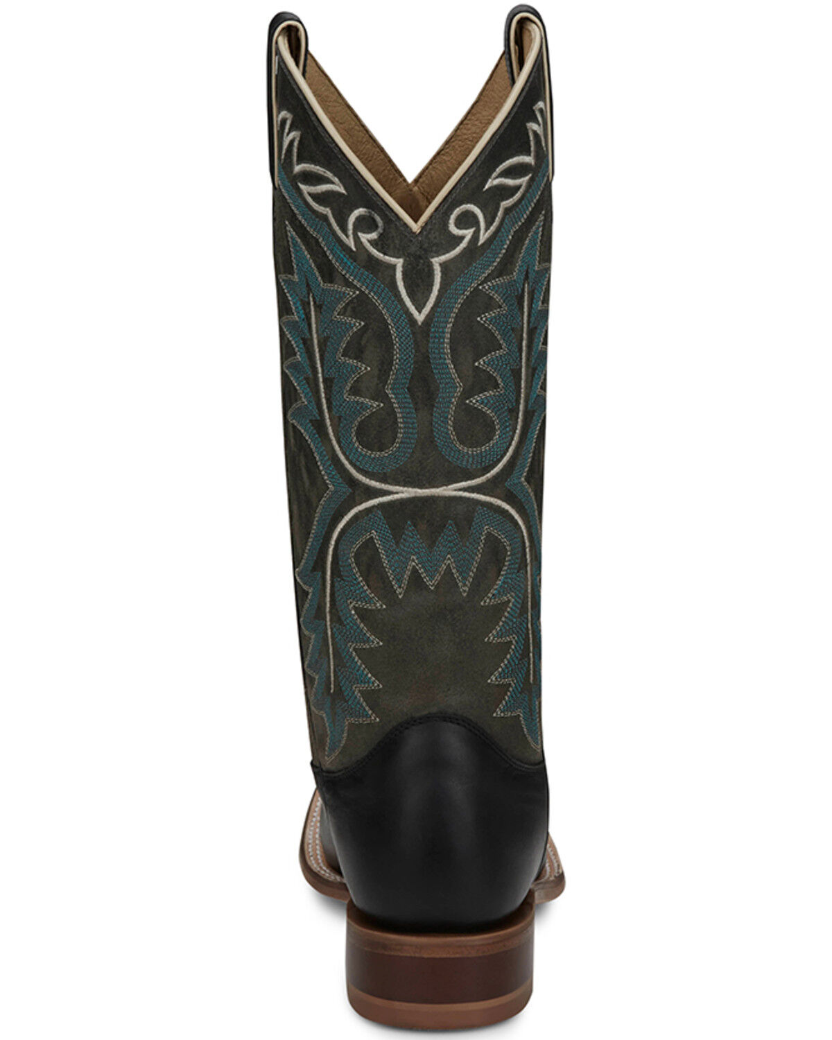 Image #5 - Justin Women's Stella Western Boots - Broad Square Toe, Black, hi-res