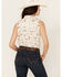 Image #4 - Shyanne Women's Desert Print Sleeveless Snap Western Shirt, Cream, hi-res