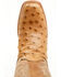 Image #6 - Corral Women's Exotic Ostrich Western Boots - Square Toe, Honey, hi-res