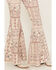 Image #2 - Shyanne Women's High Rise Paisley Americana Print Flare Jeans, Multi, hi-res